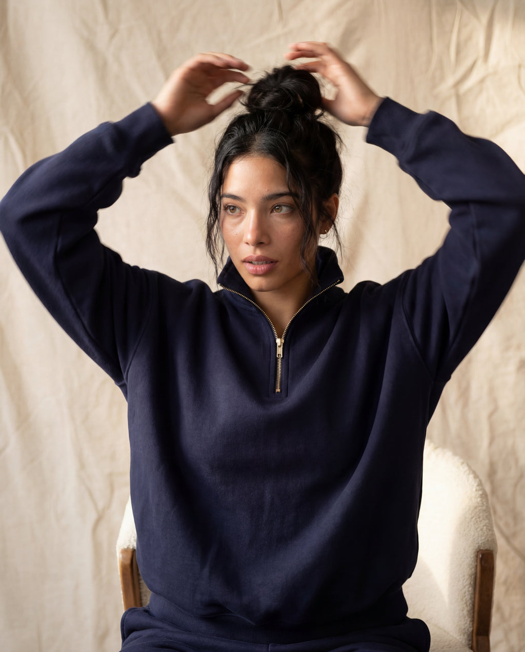 Lounge Plus Zipper - Navy