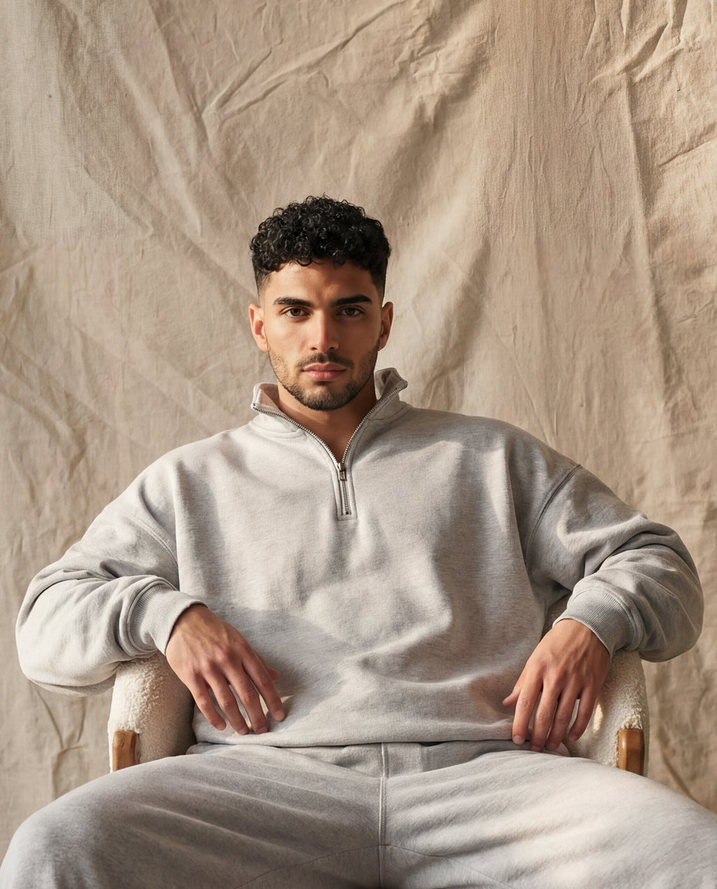 Lounge Plus Zipper - Grey