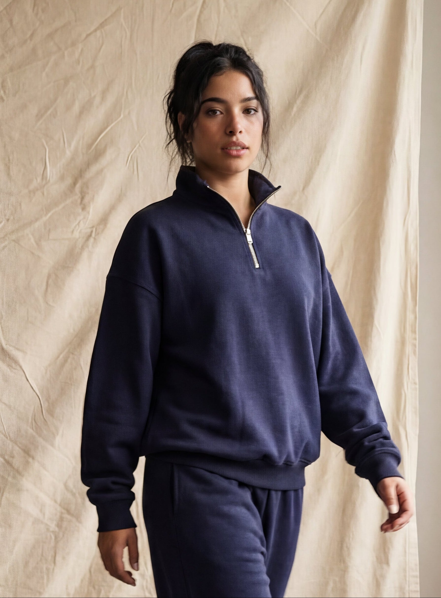Lounge Plus Zipper - Navy