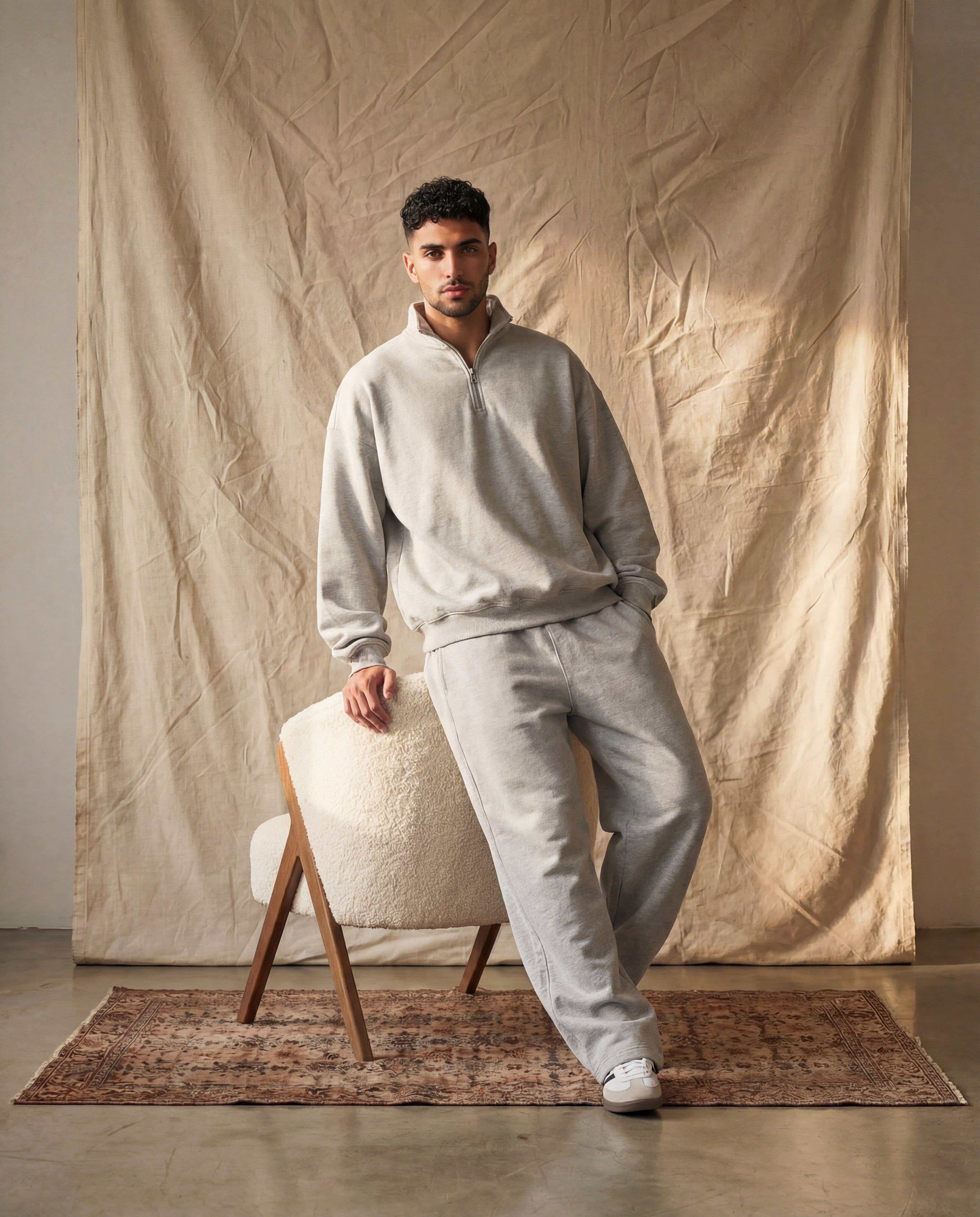 GRAY LOUNGE PLUS SET