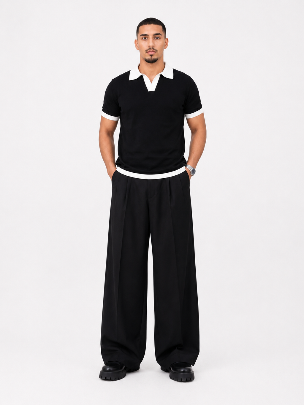 Riviera plus Knit Polo