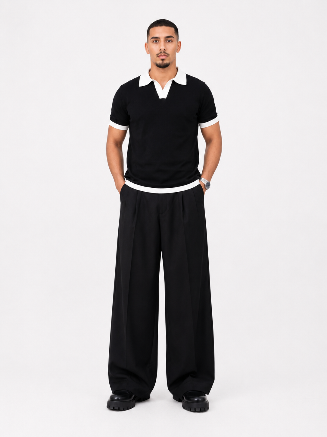 Riviera plus Knit Polo